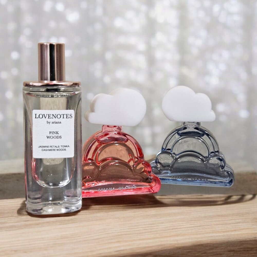 Ariana Grande Cloud, Pink Cloud, & Lovenotes